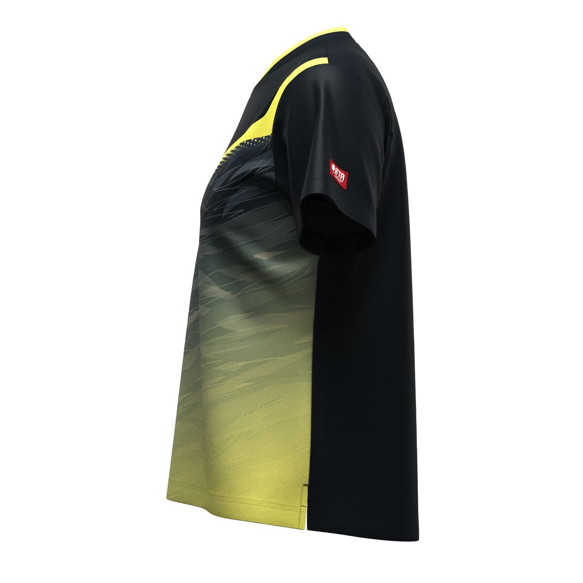 Butterfly Laulie Lady Table Tennis Shirt - Black - Left Side